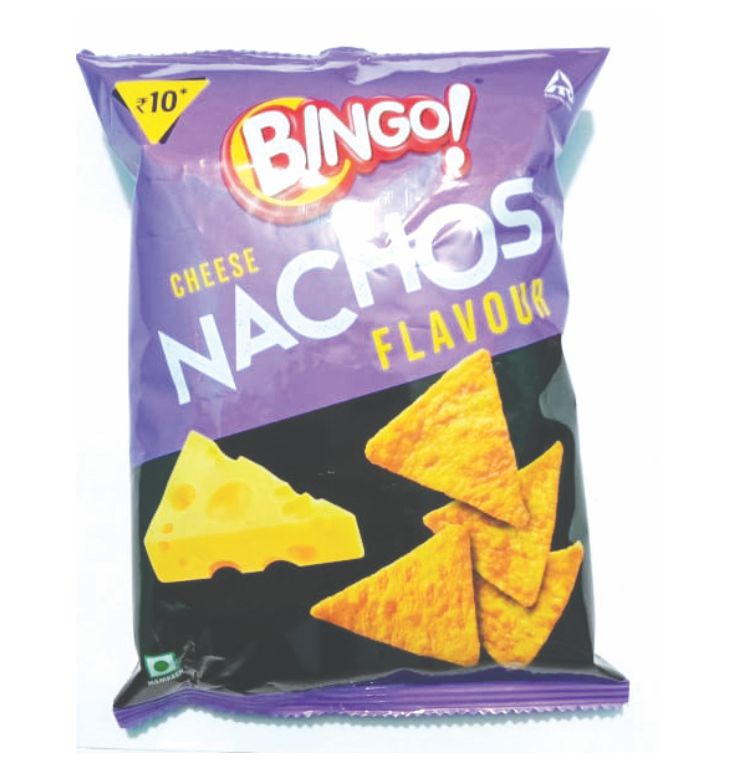 Bingo Nachos Cheese Flavor, Rs.10 | pack of 10